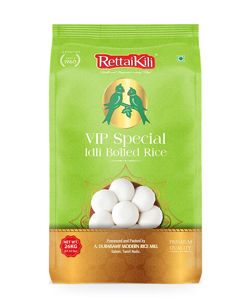 RettaiKili VIP Special Idli Boiled Rice